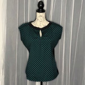 New York and company woman’s black and teal